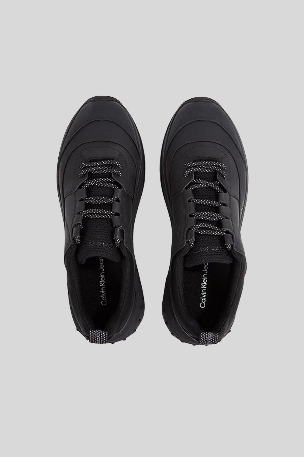 Calvin Klein Erkek Bağcıklı Sneaker Ayakkabı Siyah