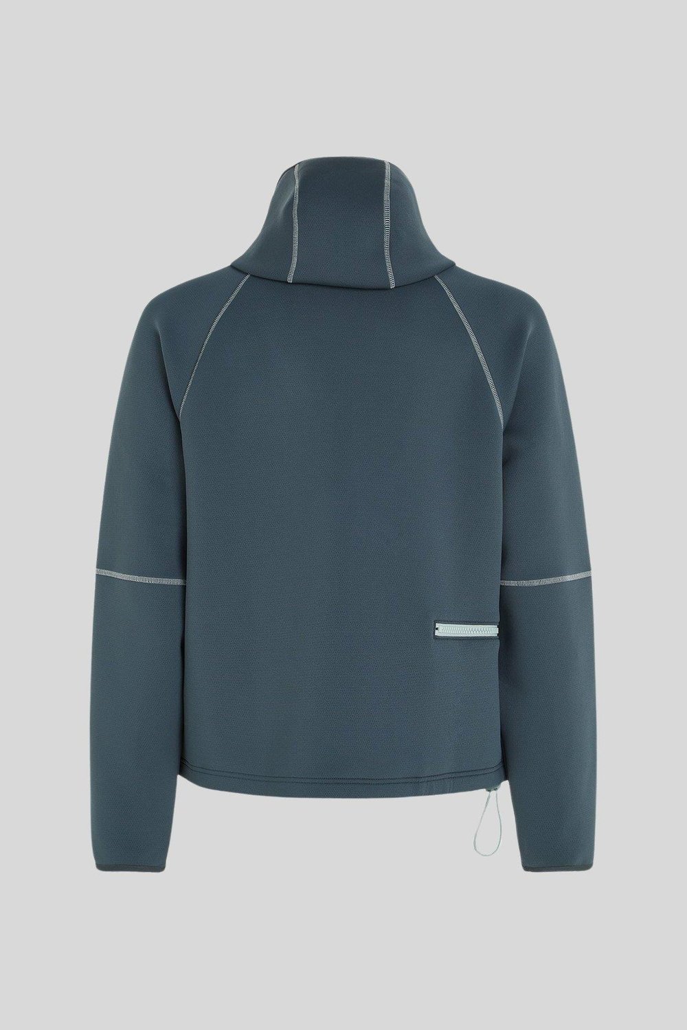 Calvin Klein Erkek Fermuarlı Logolu Sweatshirt Gri