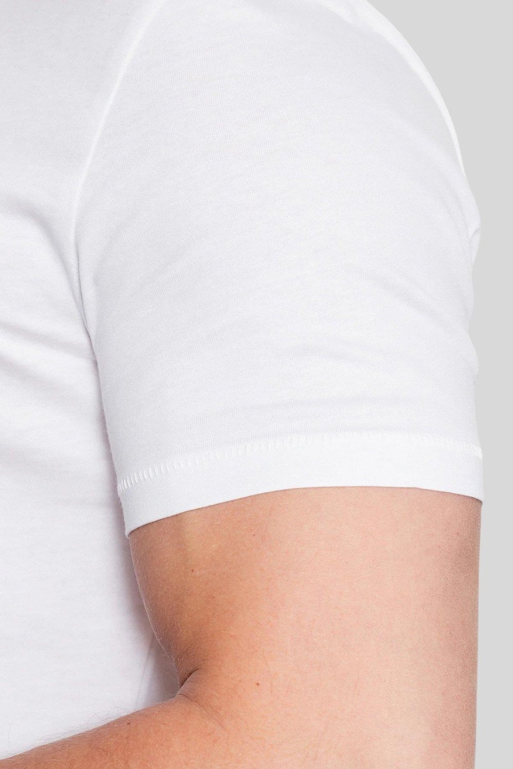Calvin Klein Erkek Mevsimsel Monologo T-Shirt Beyaz