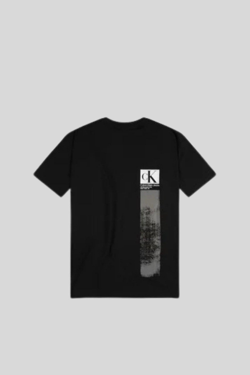 Calvin Klein Erkek Oversize Pamuklu T-Shirt Siyah