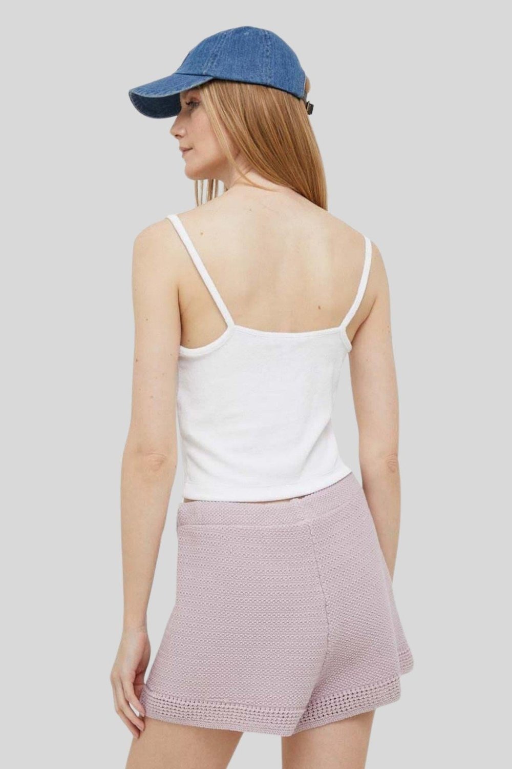 Calvin Klein Kadın Askılı Havlu Body Beyaz