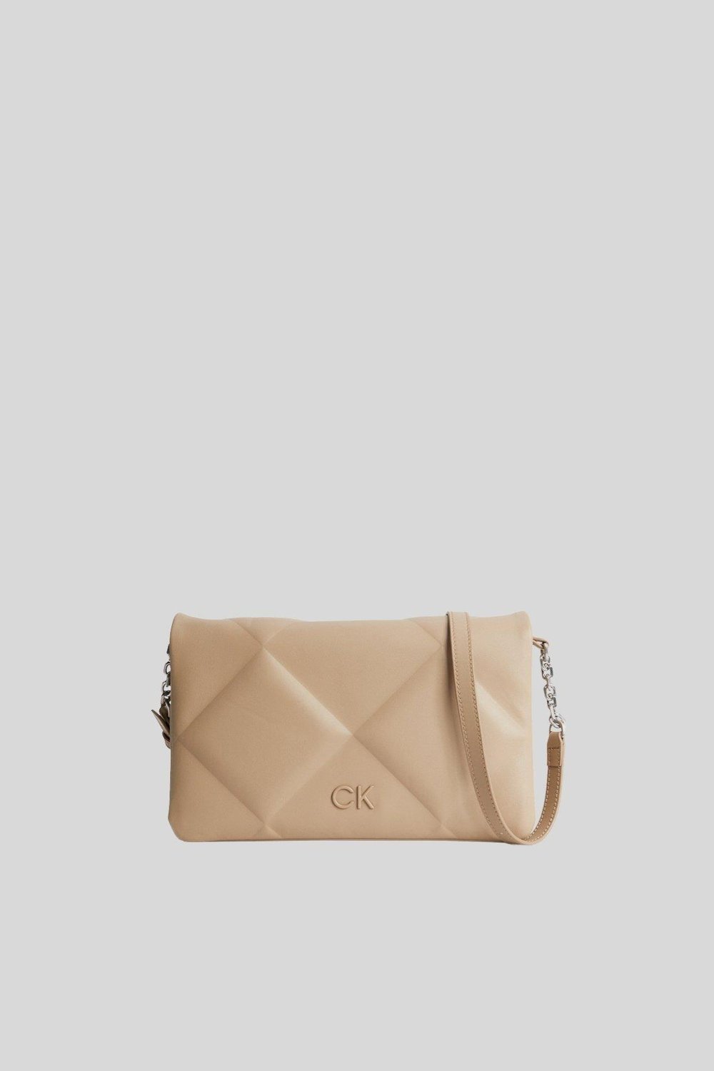 Calvin Klein Kadın Ayarlanabilir Askılı Omuz Çantası Bej