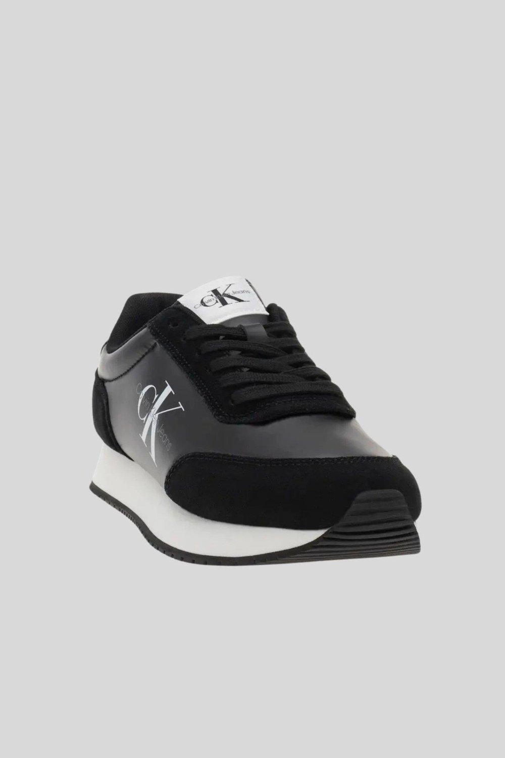 Calvin Klein Kadın Bağcıklı Sneaker Ayakkabı Siyah