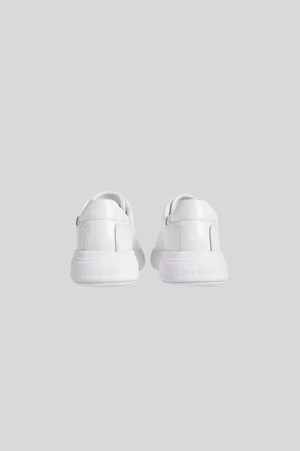 Calvin Klein Kadın Bağcıklı  Sneaker Ayakkabı Beyaz