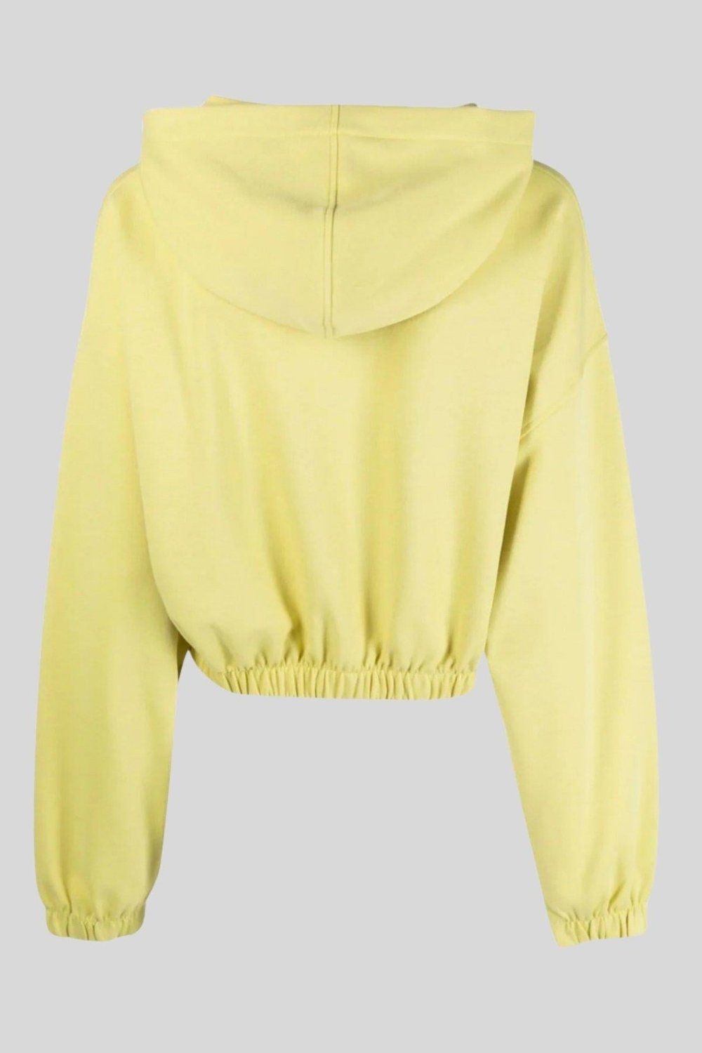 Calvin Klein Kadın Kapüşonlu Uzun Kollu  Sweatshirt Sarı