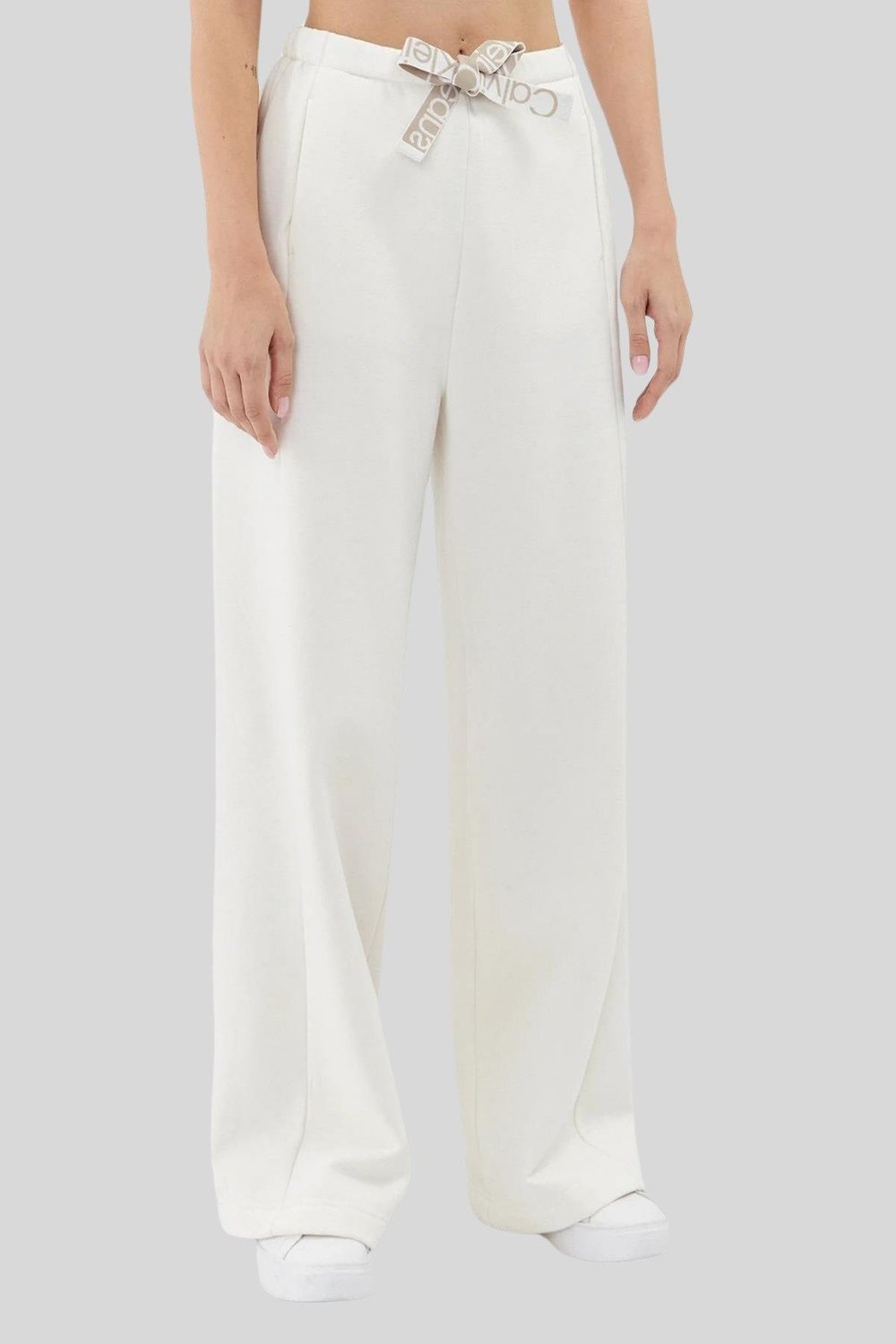 Calvin Klein Kadın Pantolon Beyaz