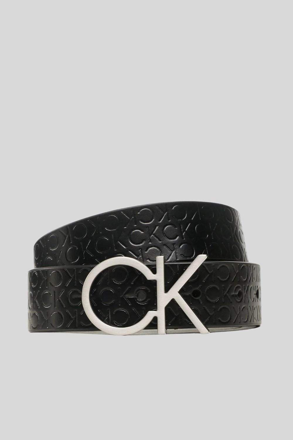 Calvin Klein Kadın Yeniden Kilitli Logolu Tokalı Kemer Siyah