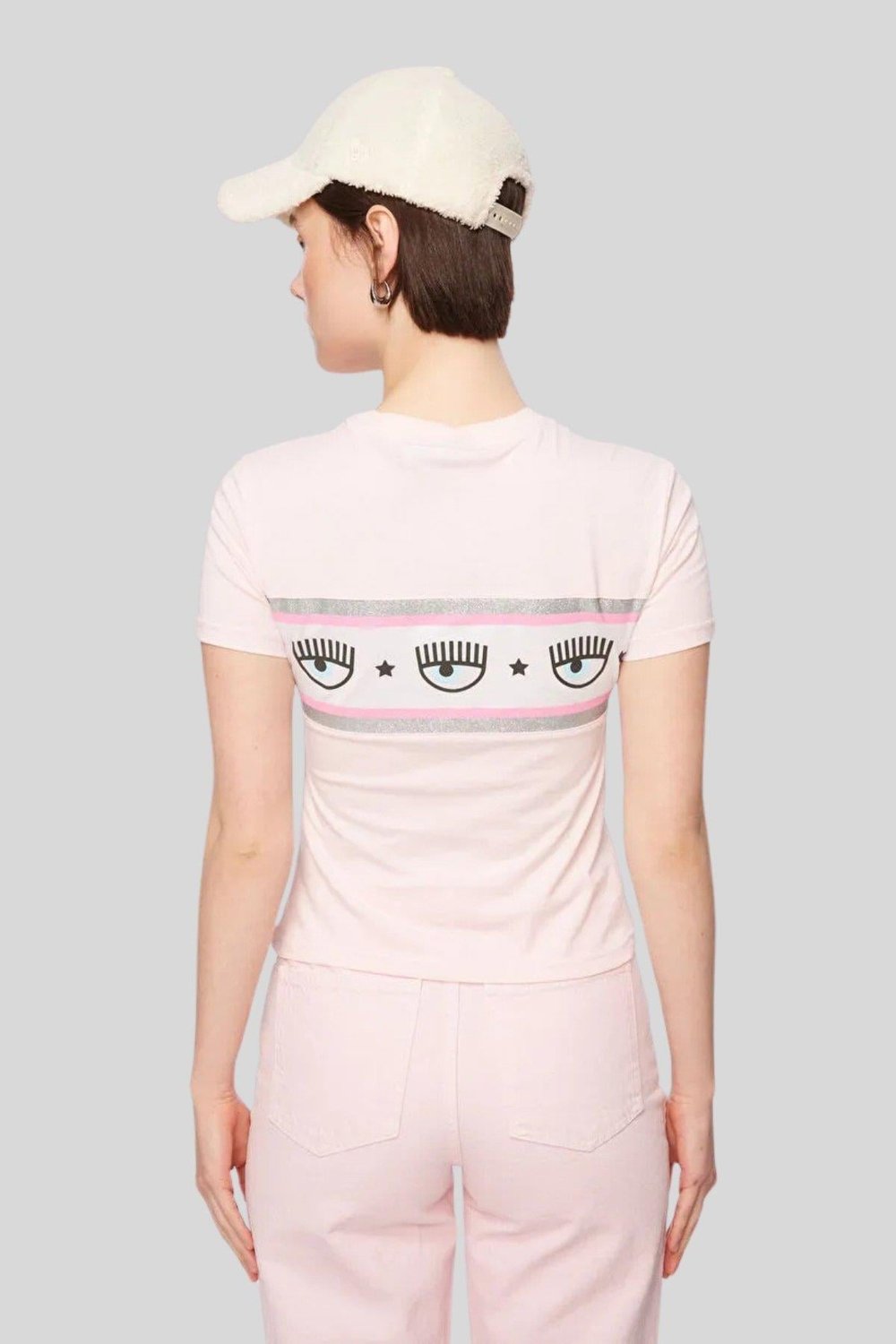Chıara Ferragni Kadın Tişört Pembe