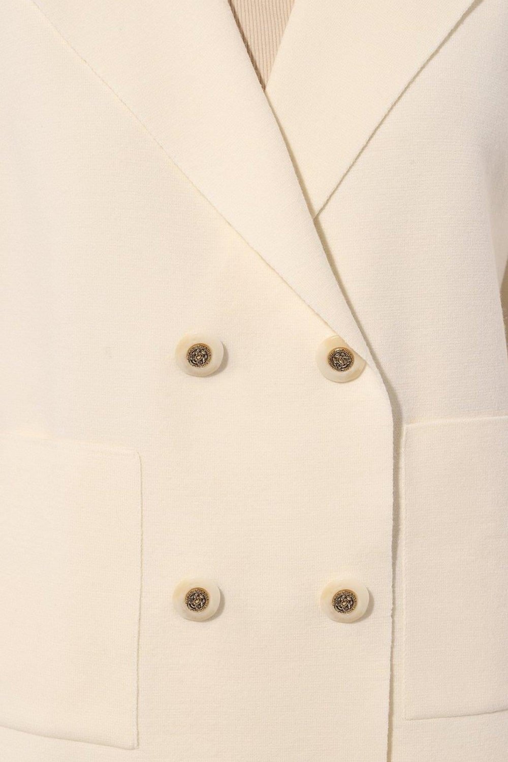 D.Exterior Kadın Blazer Ceket Krem