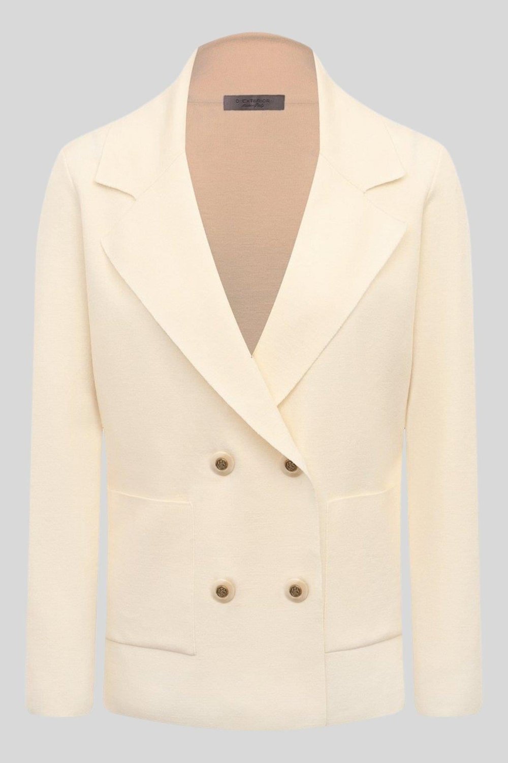 D.Exterior Kadın Blazer Ceket Krem