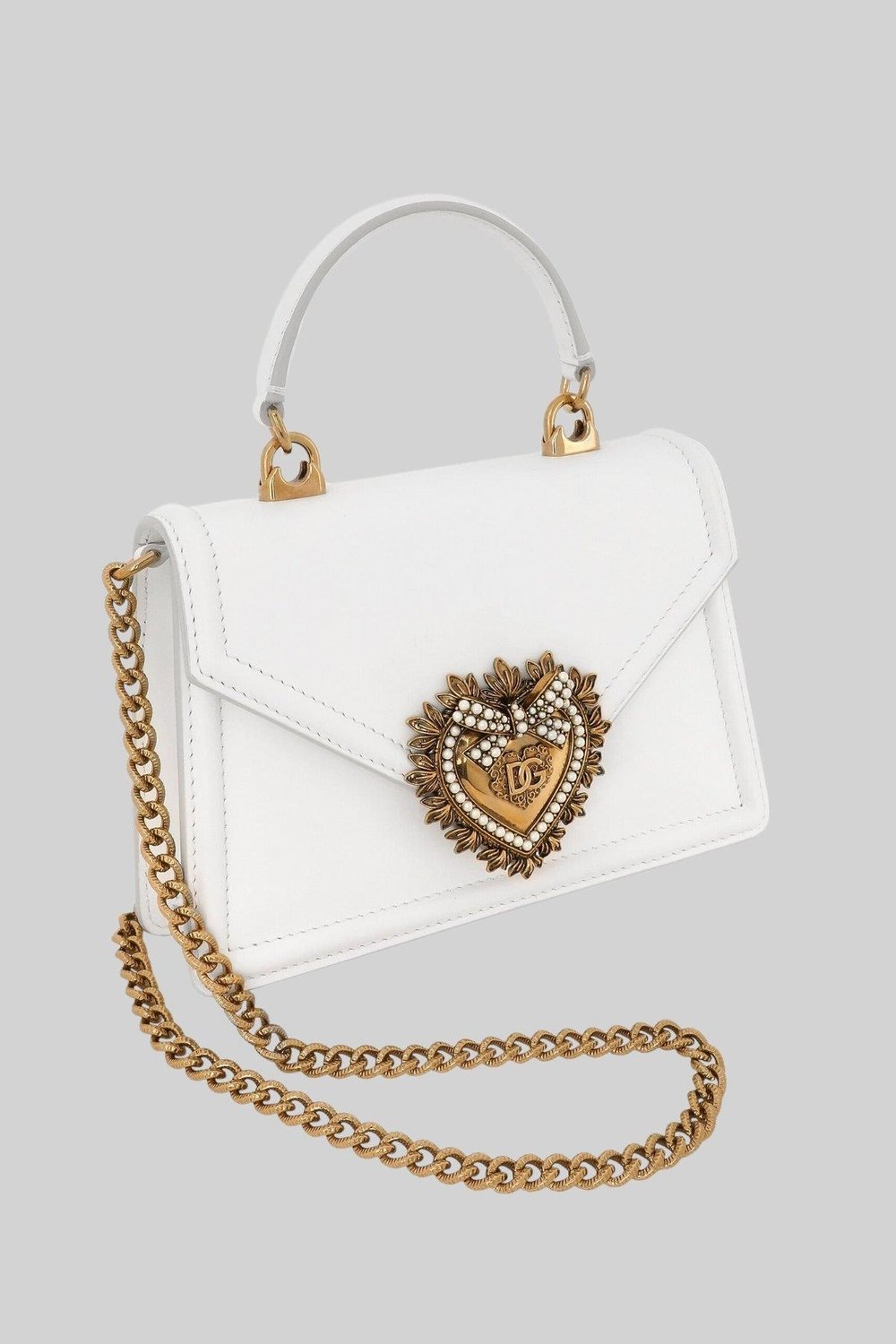 Dolce&Gabbana Kadın Omuz Çanta Beyaz