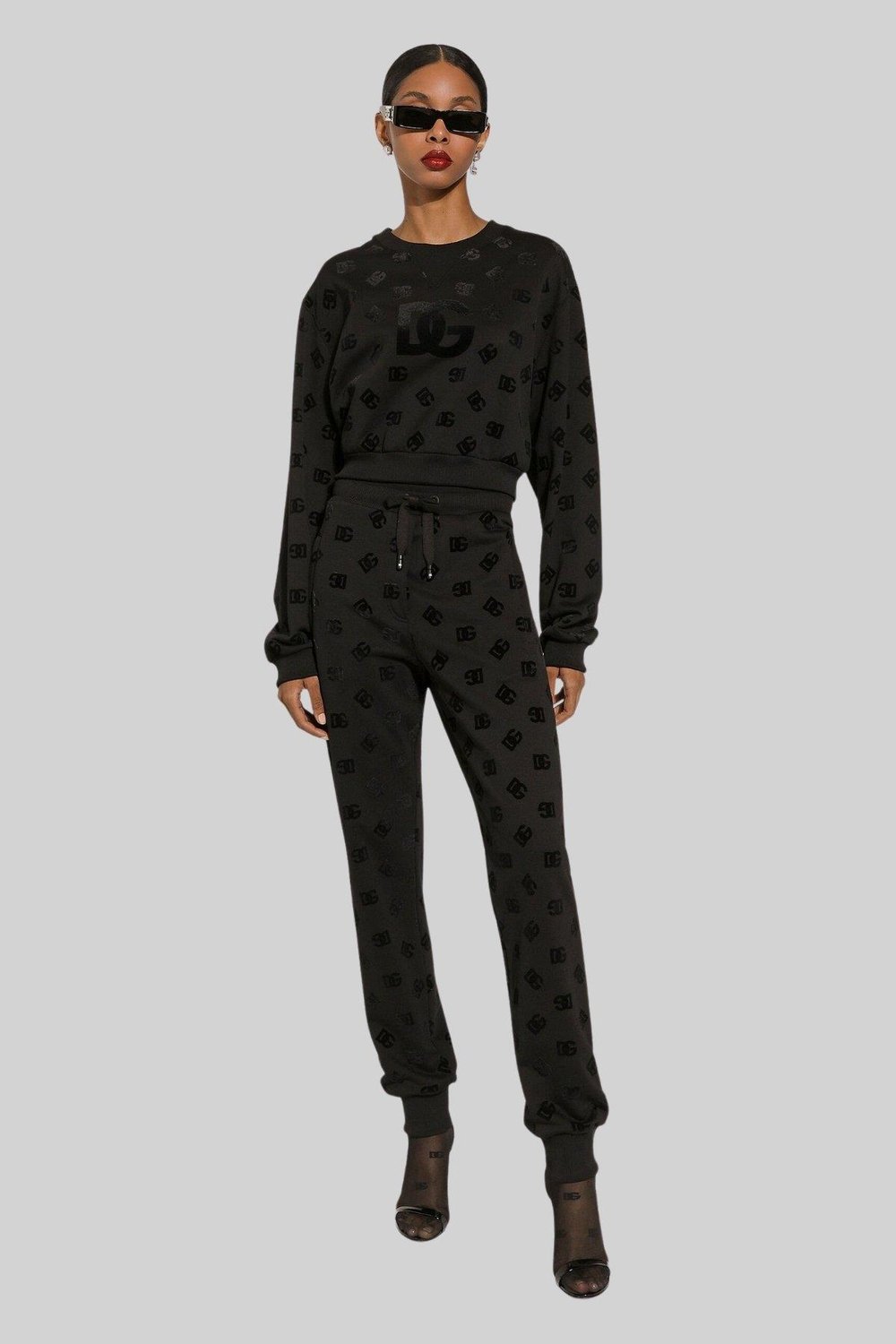 Dolce&Gabbana Kadın Sweatshirt Siyah