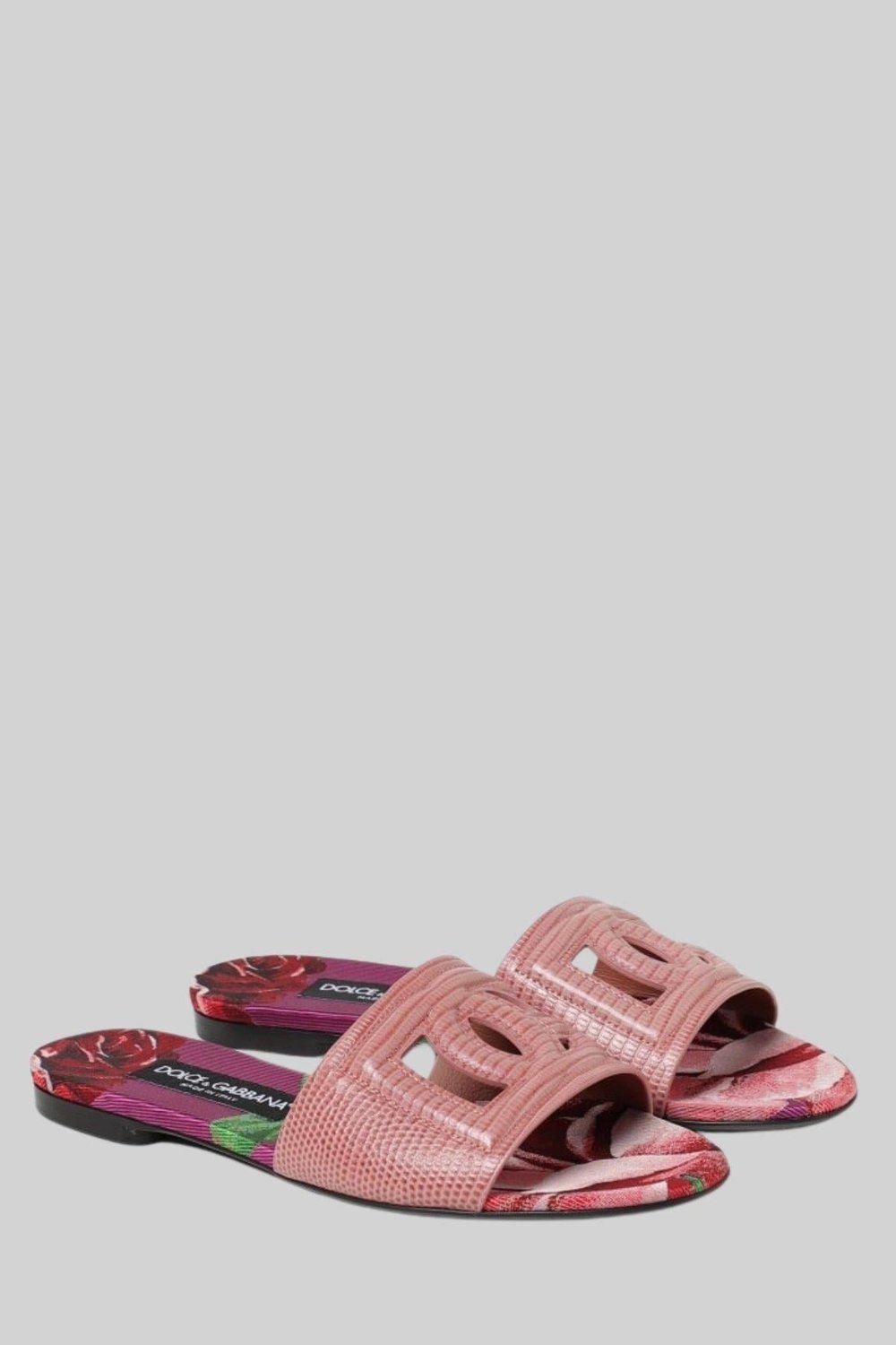 Dolce&Gabbana Kadın Terlik Pembe