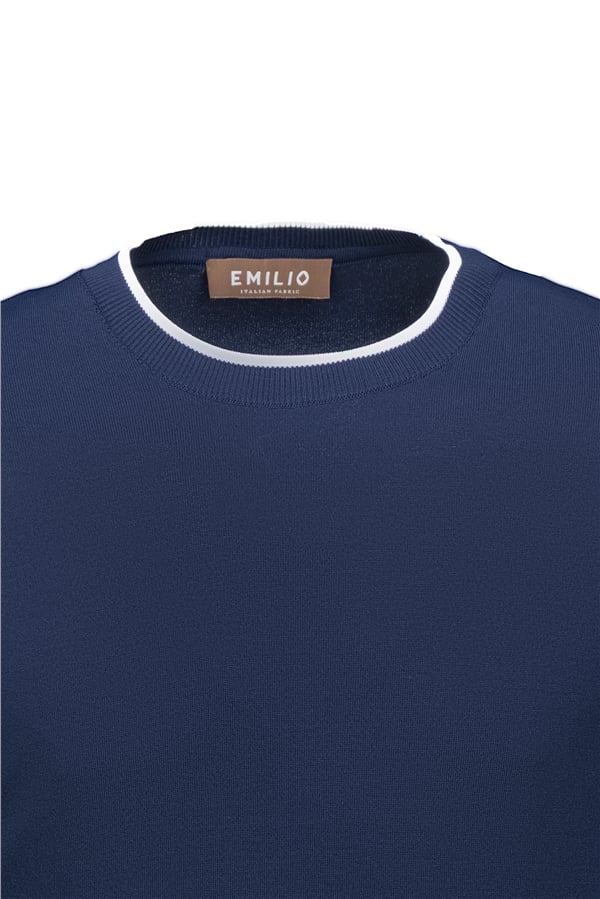 Emilio Bisiklet Yaka Triko
