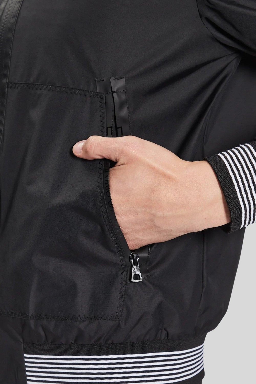 Emporio Armani Bomber Ceket Siyah