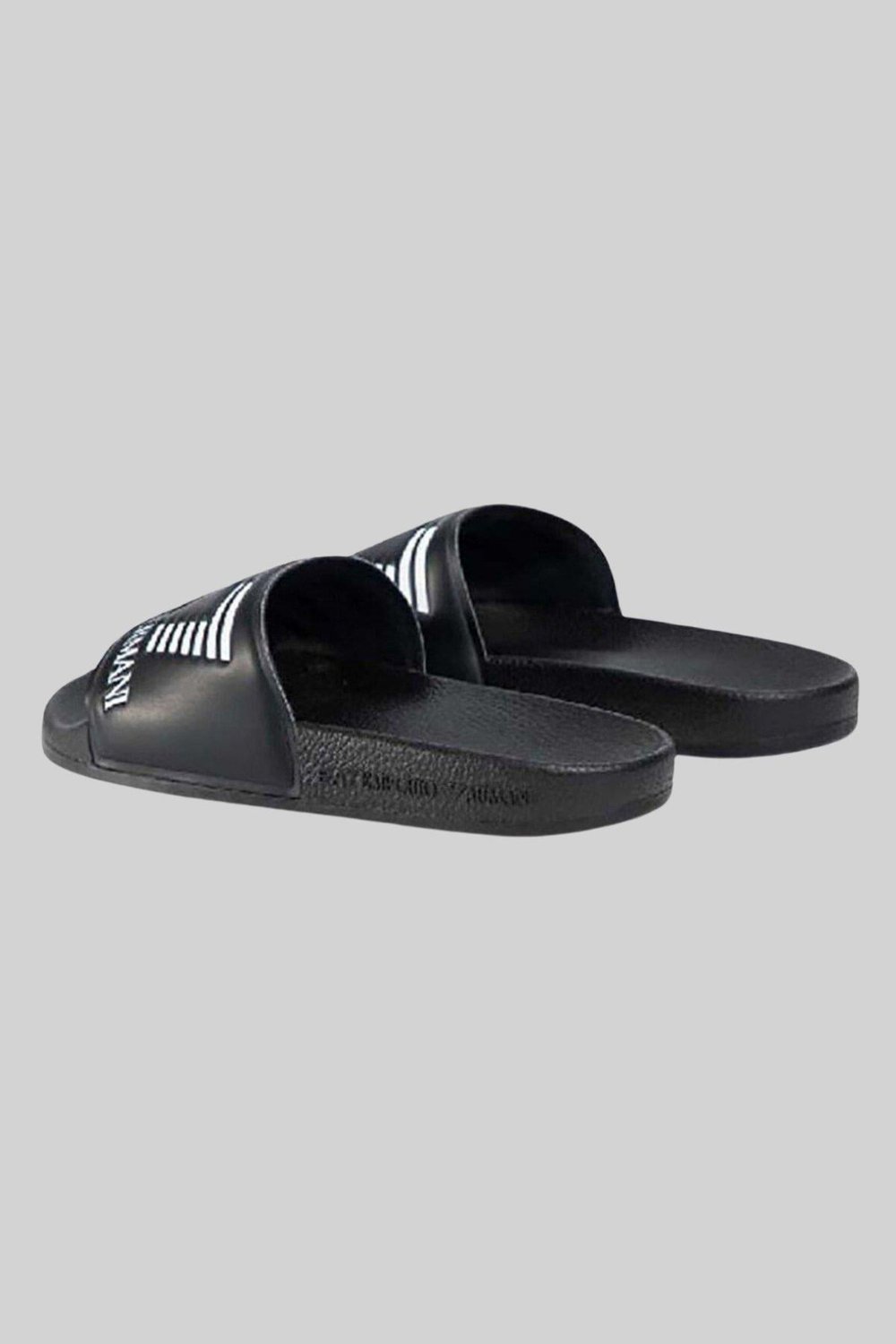 Emporio Armani Erkek Terlik Siyah