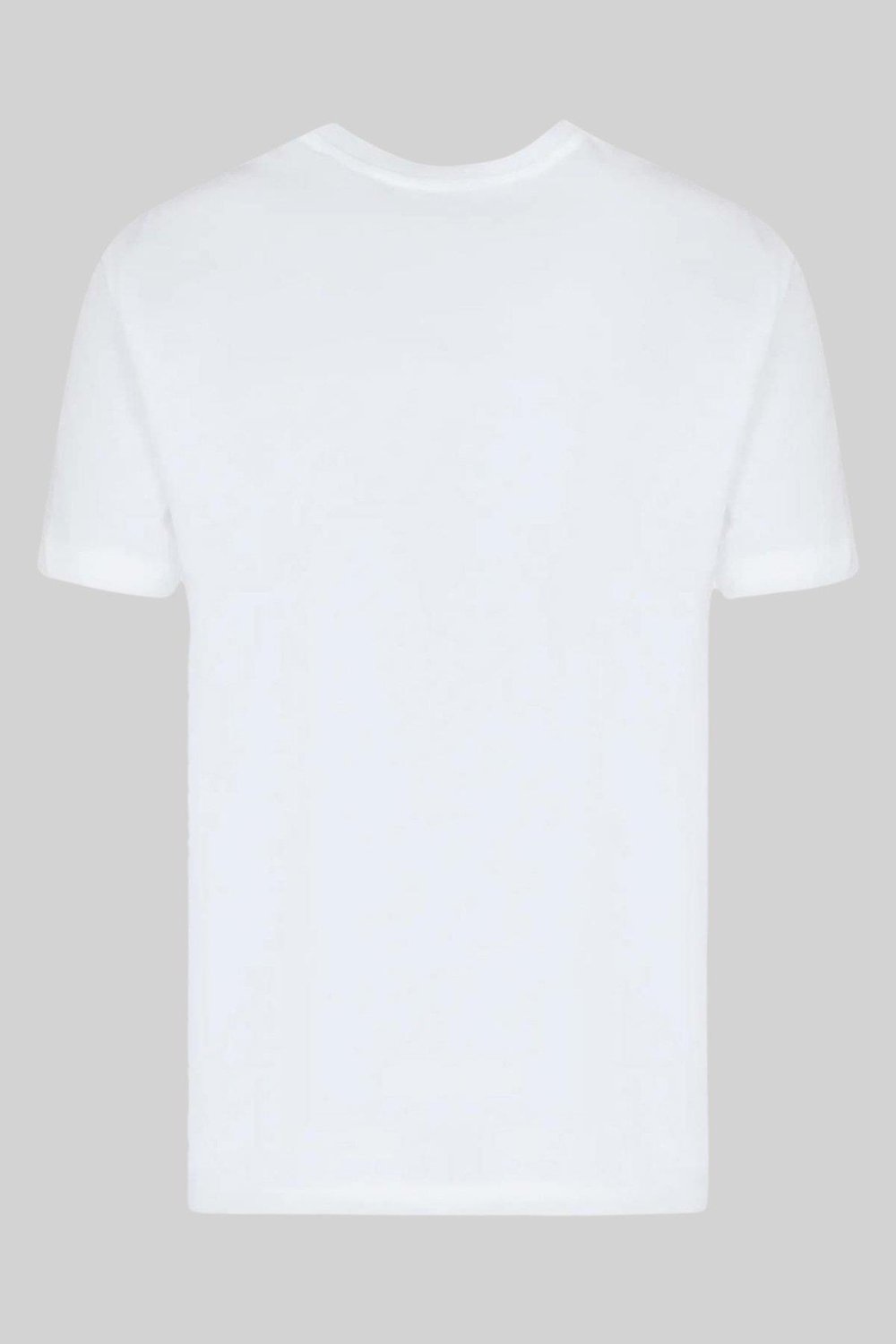 Emporio Armani Fermuarlı T-Shirt Beyaz
