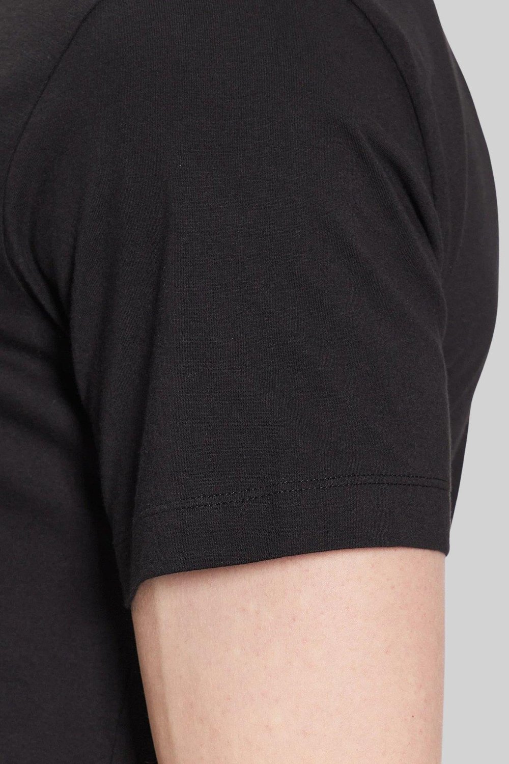 Emporio Armani Fermuarlı T-Shirt Siyah