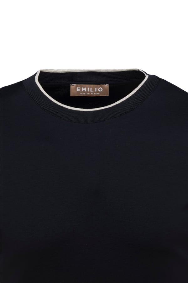 Erkek Bisiklet Yaka T-Shirt 1 Renk