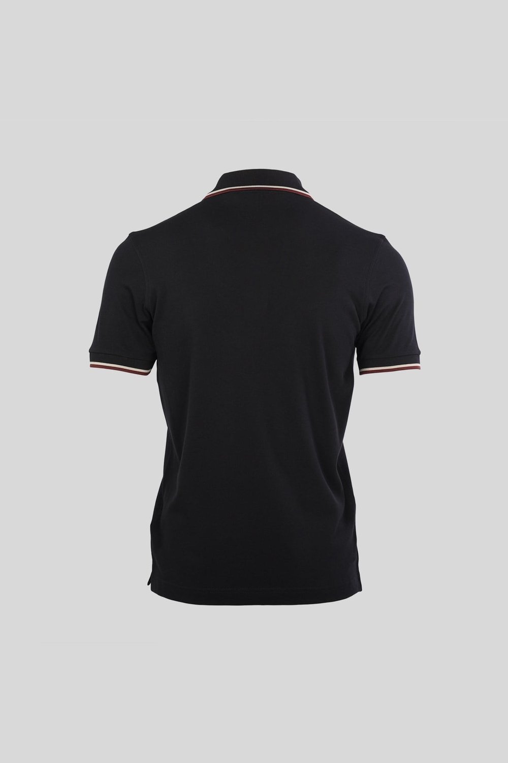 Erkek Çift Çizgili Kol Bantlı Polo Yaka T-Shirt