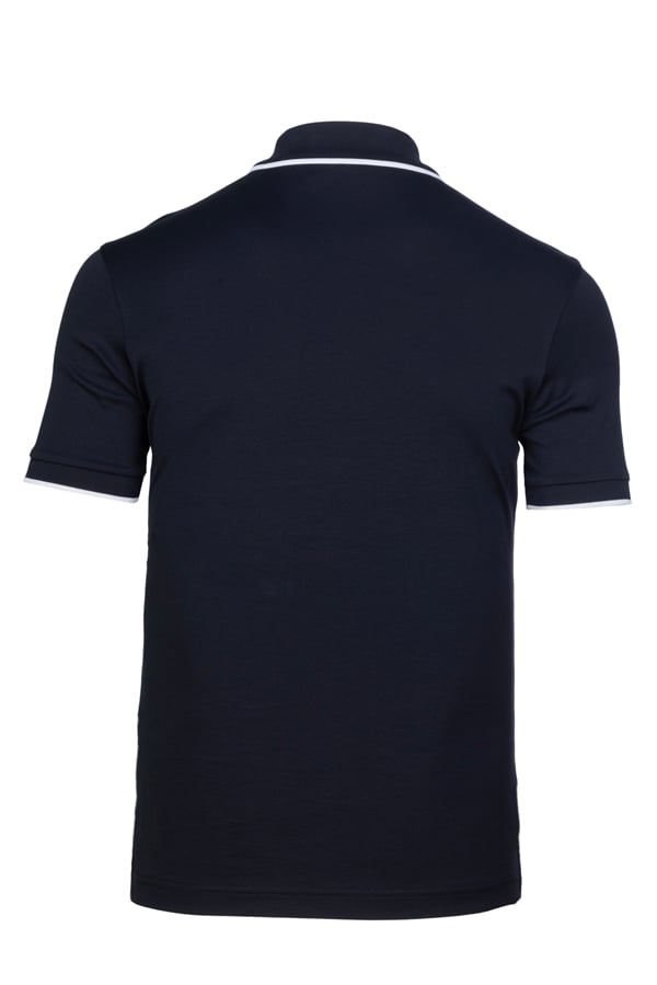 Erkek Fermuarlı Polo Yaka T-Shirt