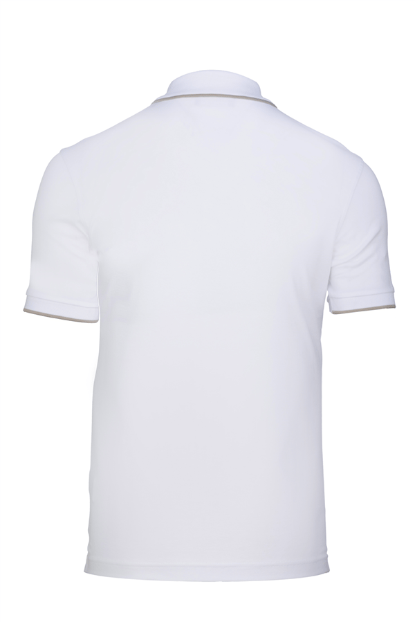 Erkek Fermuarlı Polo Yaka T-Shirt