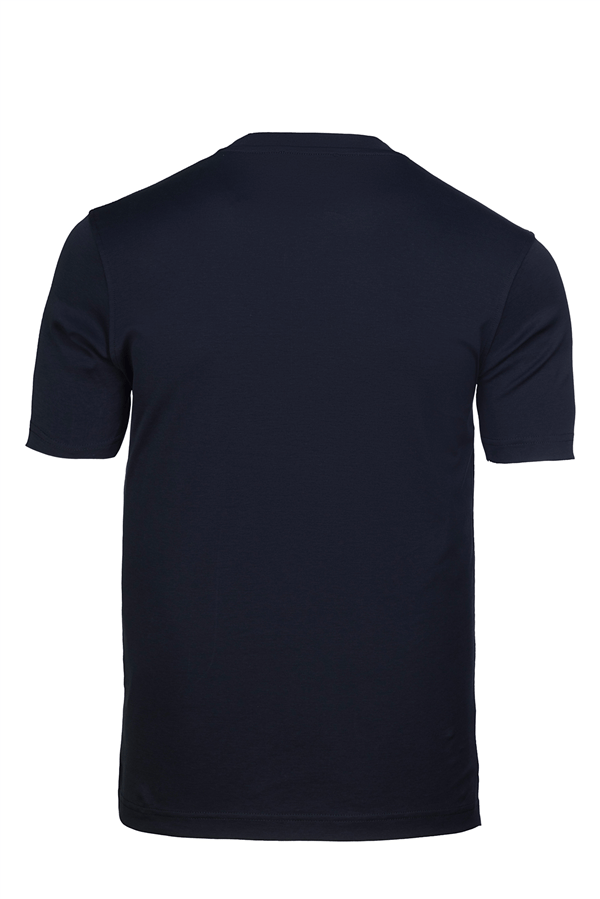 Erkek kol Bantlı Bisiklet Yaka T-Shirt