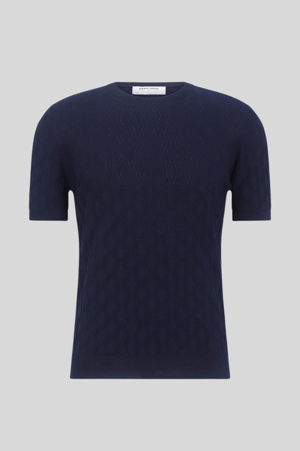 Gran Sasso Erkek T-Shirt Lacivert 405