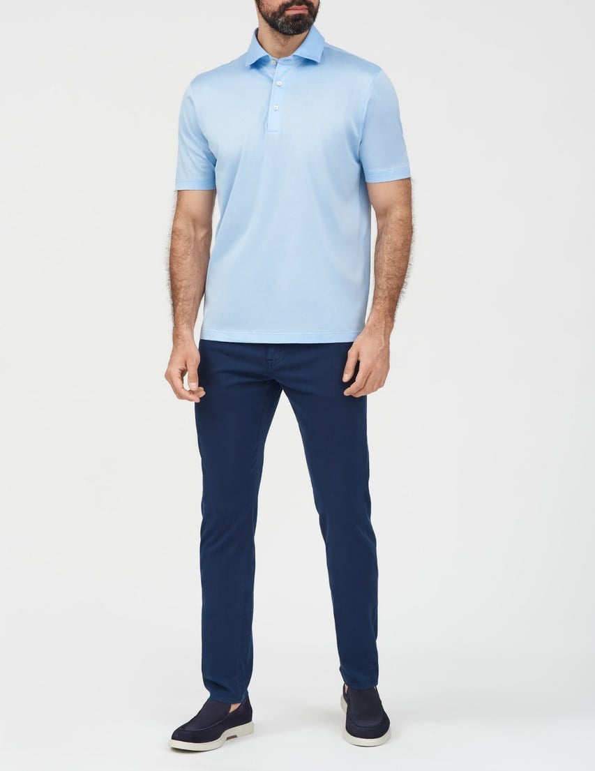 Gran Sasso Erkek T-Shirt Mavi