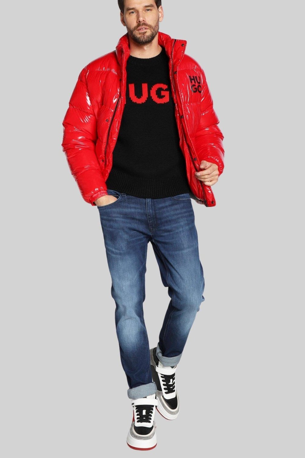 Hugo 734 Erkek Jean Pantolon Lacivert 410