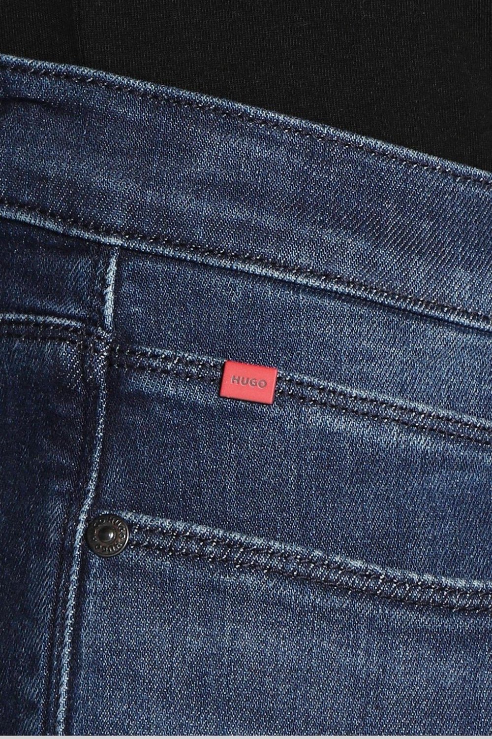 Hugo 734 Erkek Jean Pantolon Lacivert 410