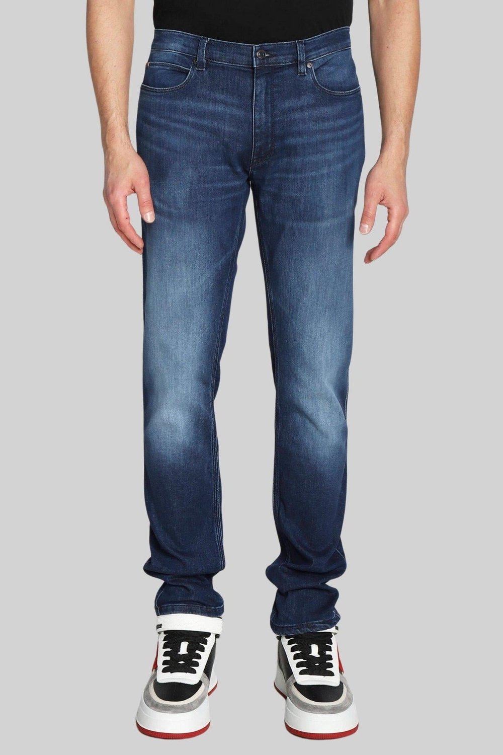 Hugo 734 Erkek Jean Pantolon Lacivert 410