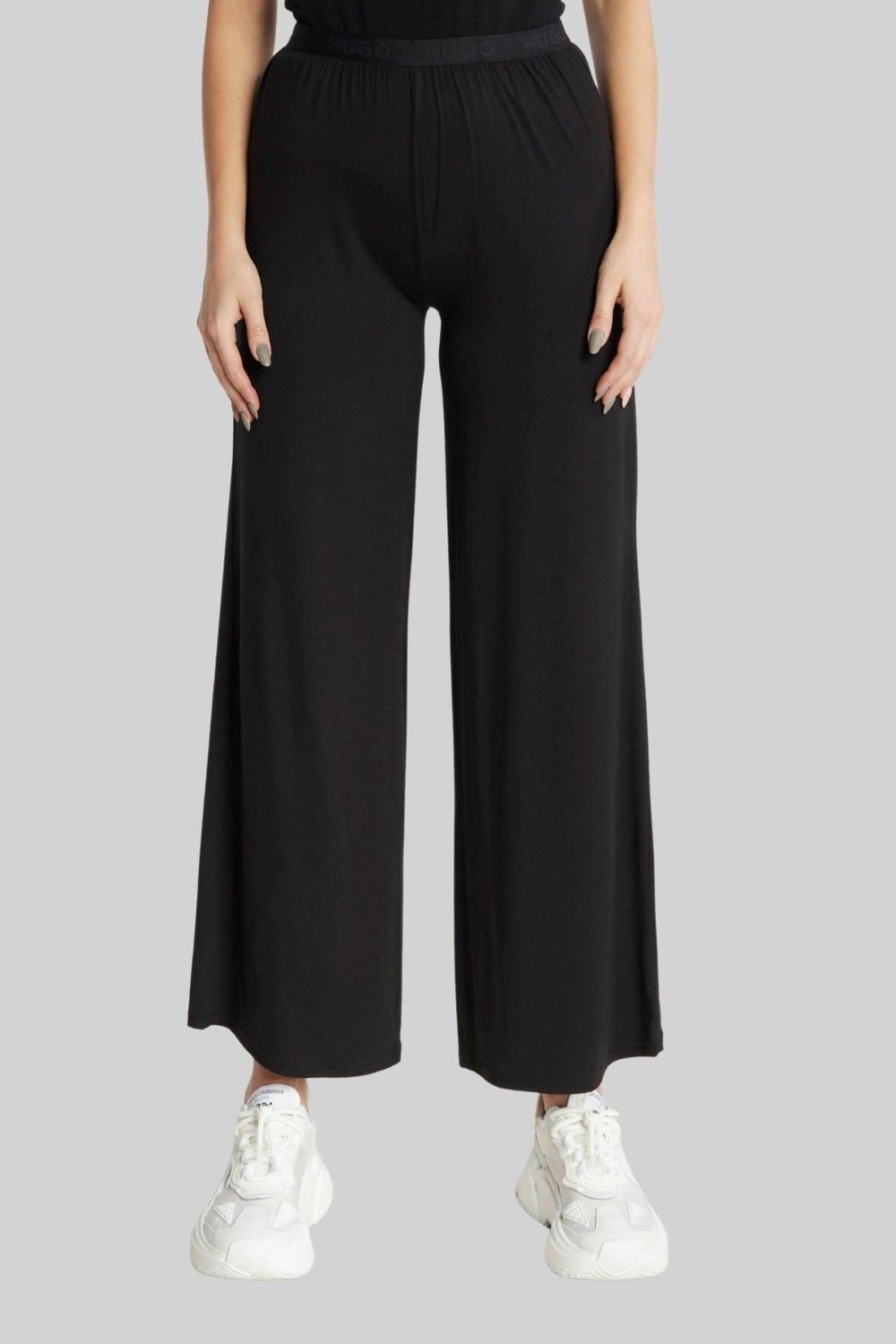 Hugo Boss Bol Kesim Kadın Pantolon Siyah