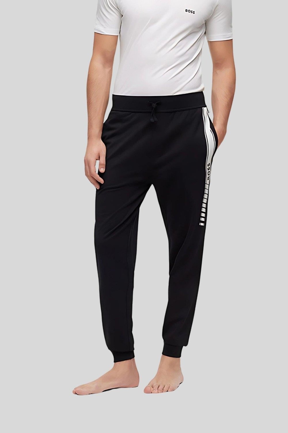 Hugo Boss Erkek Pantolon Siyah