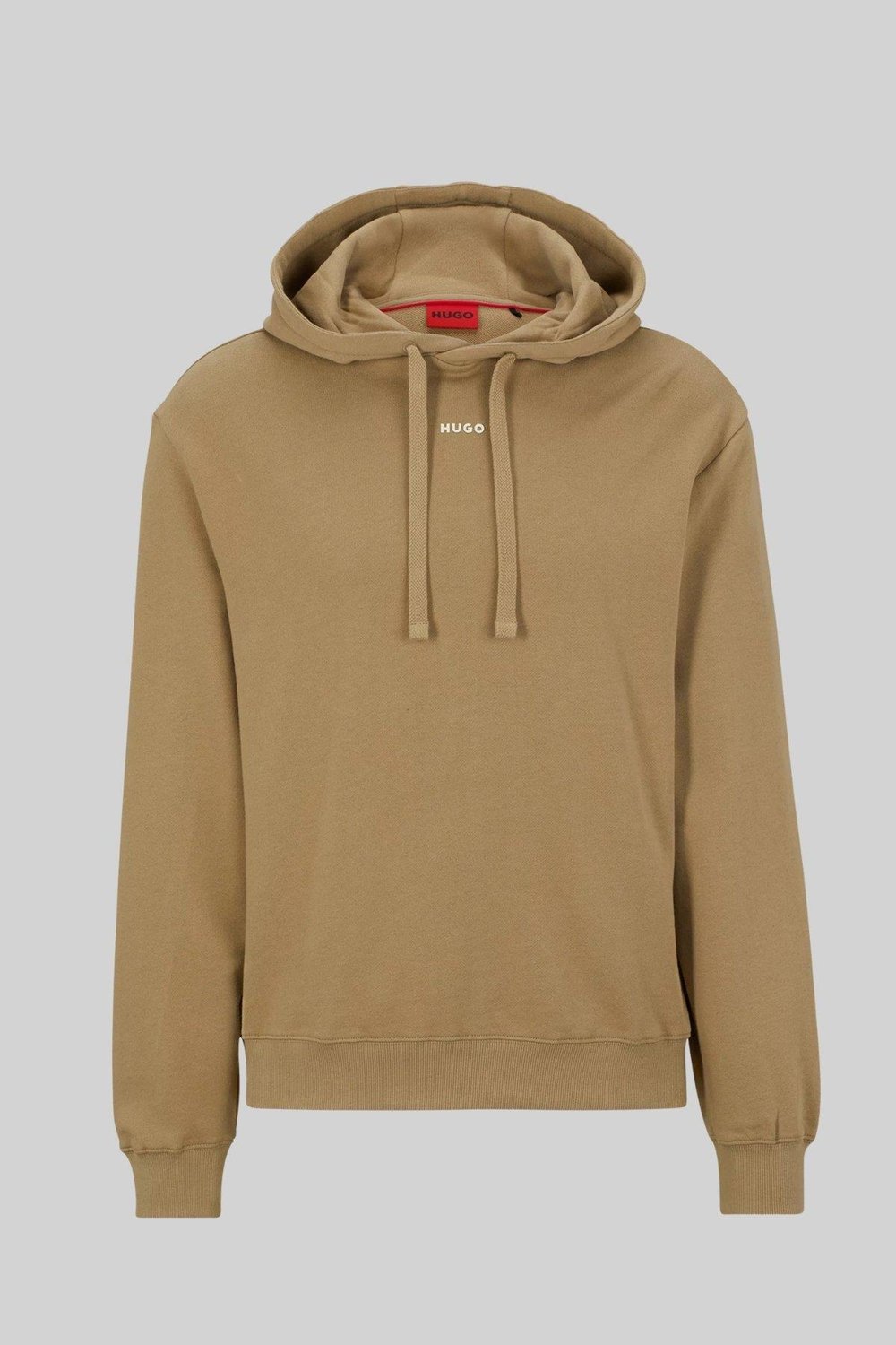 Hugo Boss Kapüşonlu Erkek Sweatshirt Kahverengi
