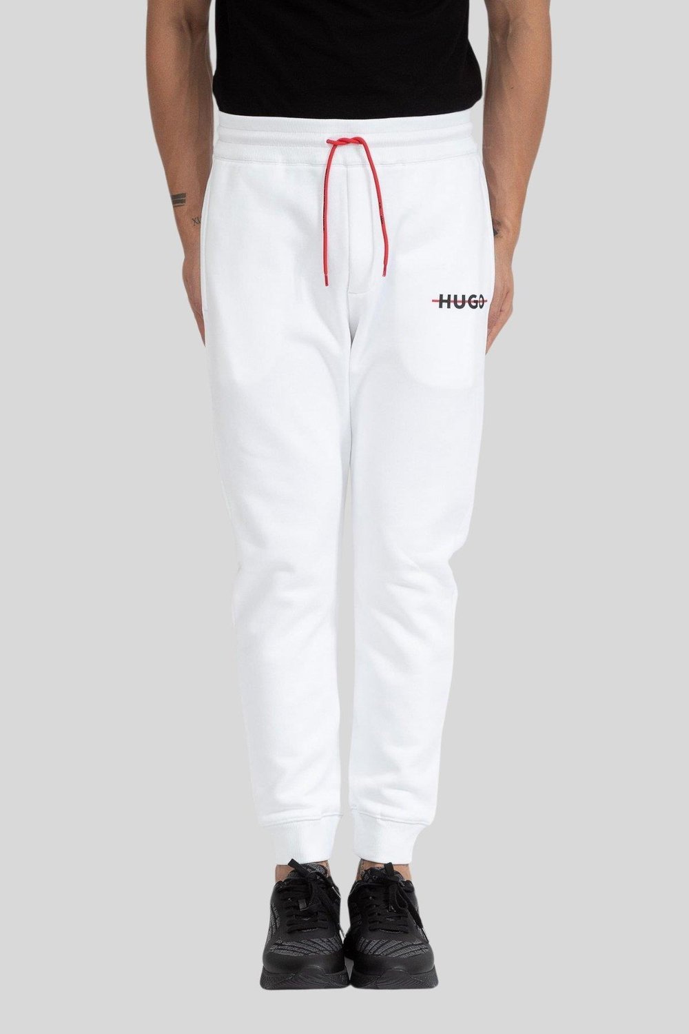 Hugo Boss Lastikli Erkek Pantolon Beyaz 100