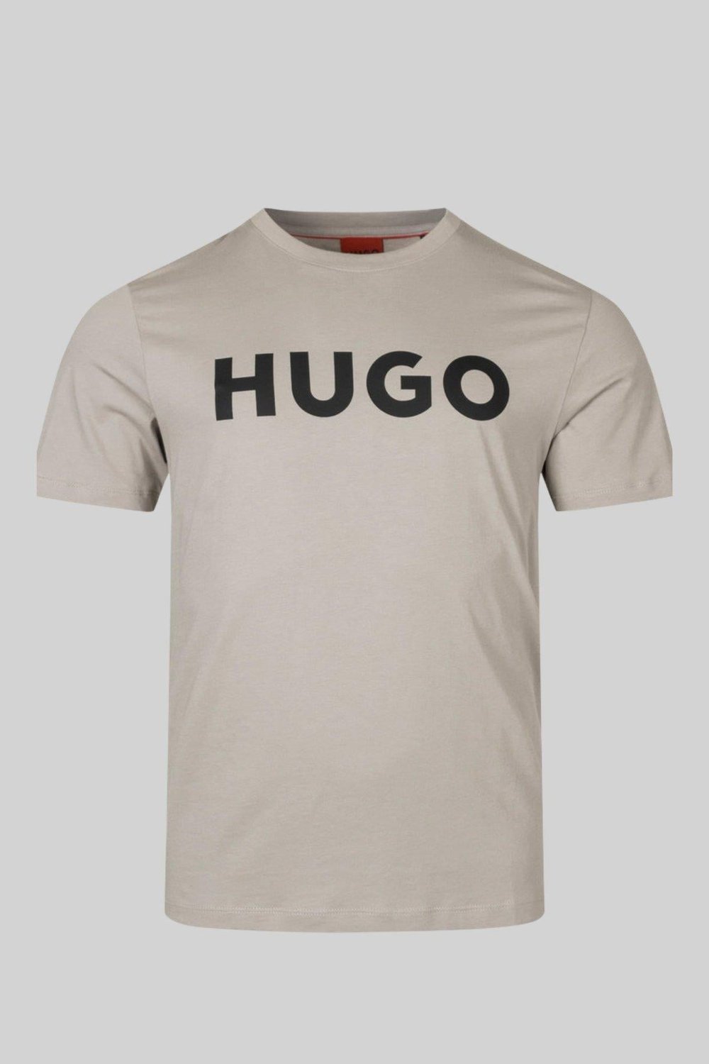 Hugo Boss Regular Fit Bisiklet Yaka Erkek T-Shirt Bej 260