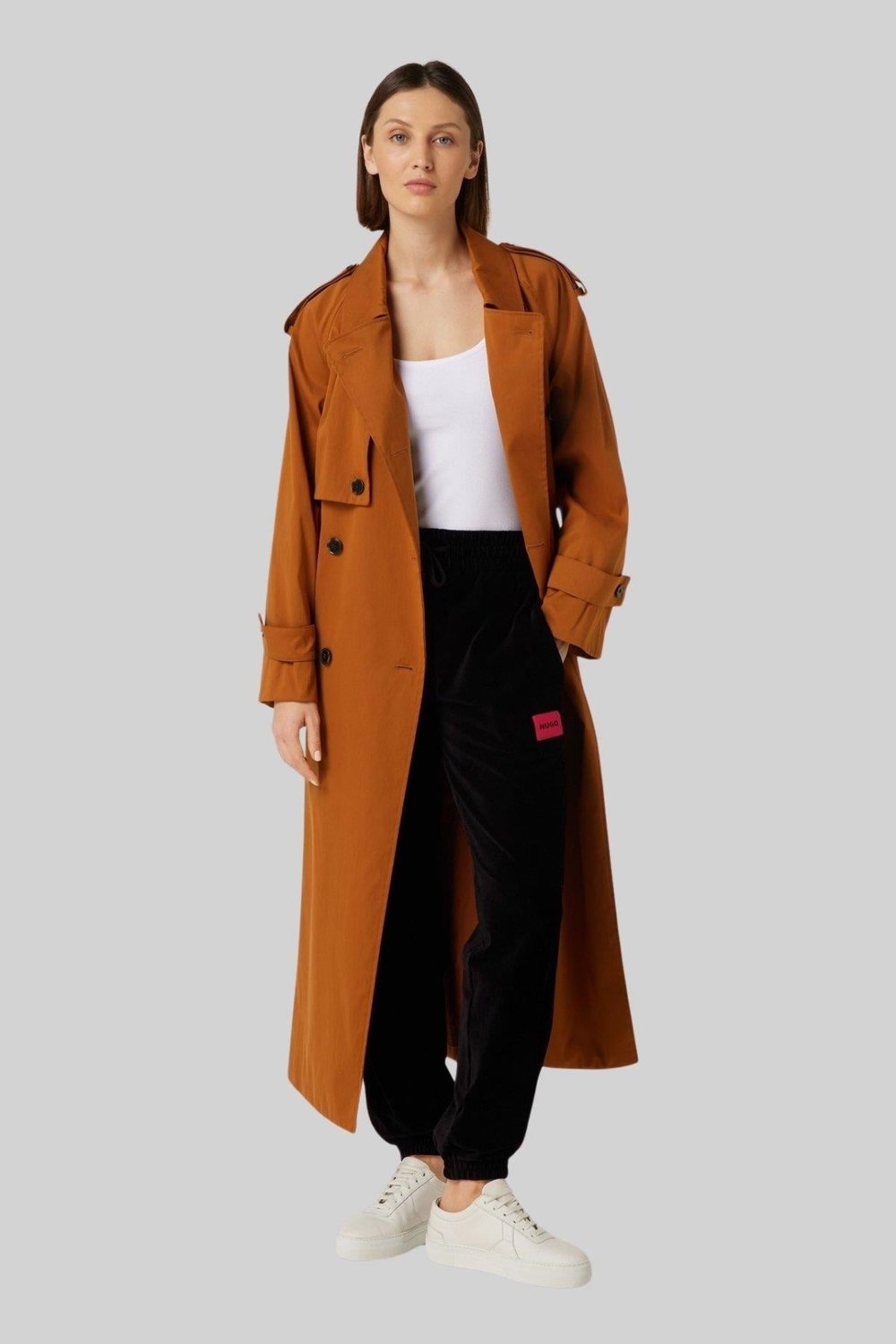 Hugo Boss Regular Fit Kadın Spor Pantolon Siyah