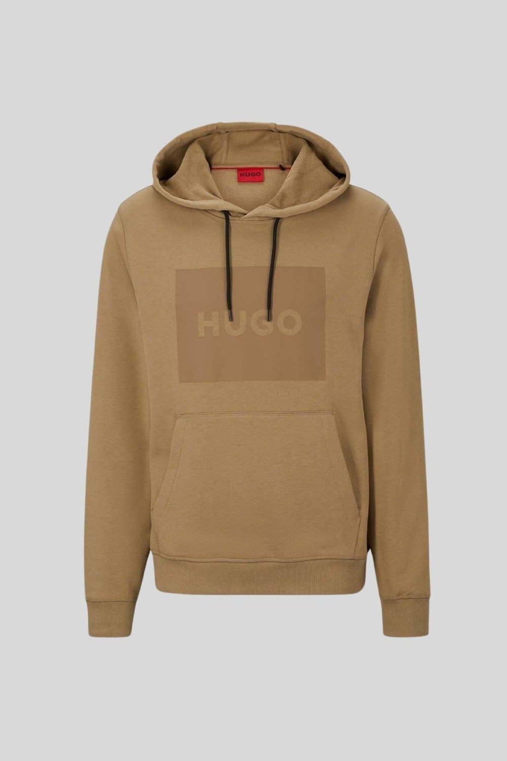 Hugo Boss Regular Fit Kapüşonlu Erkek Sweatshirt Kahverengi