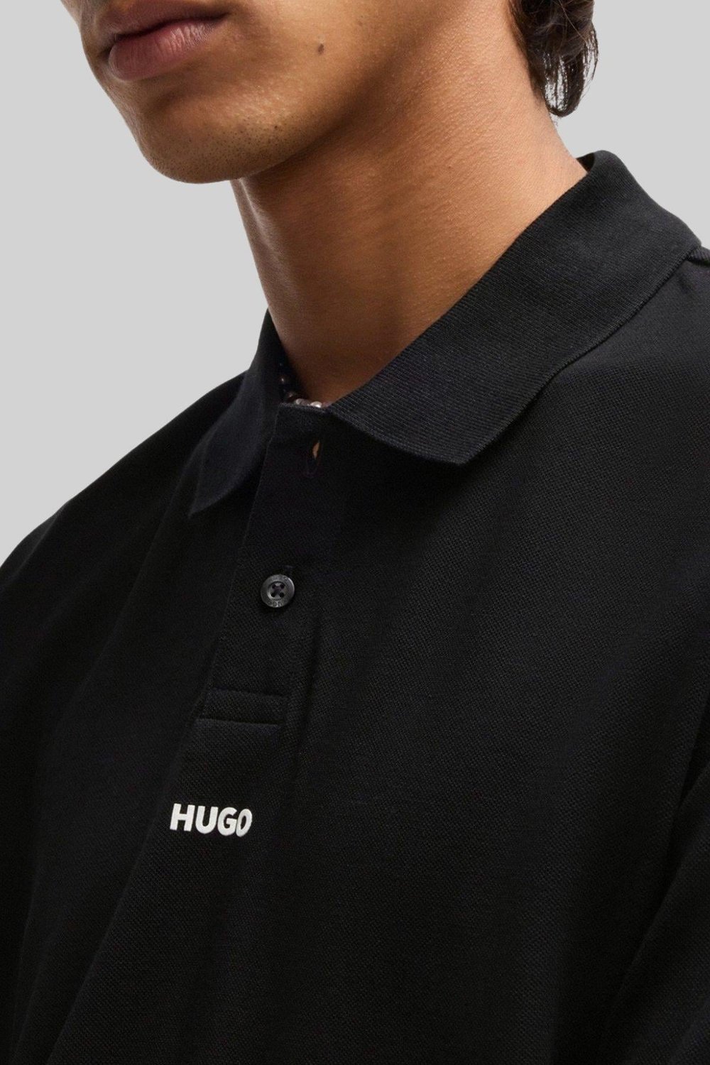 Hugo Erkek Polo T-Shirt Siyah
