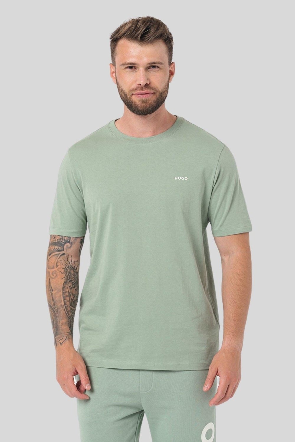 Hugo Erkek T-Shirt Yeşil
