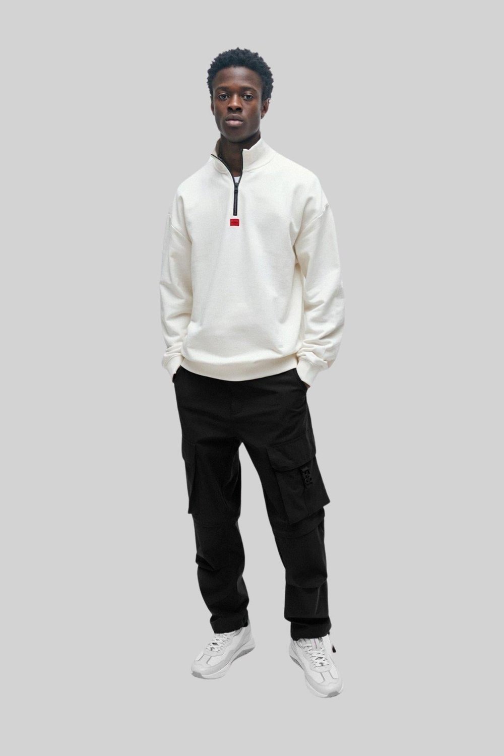 Hugo Kane Run Erkek Sneaker Beyaz 100