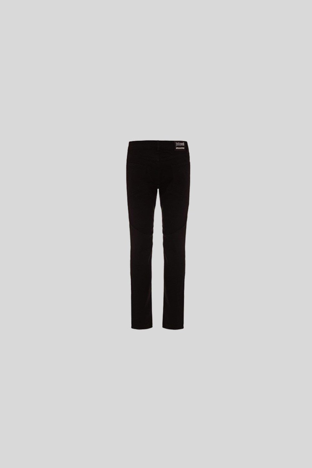 Just Cavalli Normal Bel Normal Paça Slim Fit Erkek Pantolon Siyah