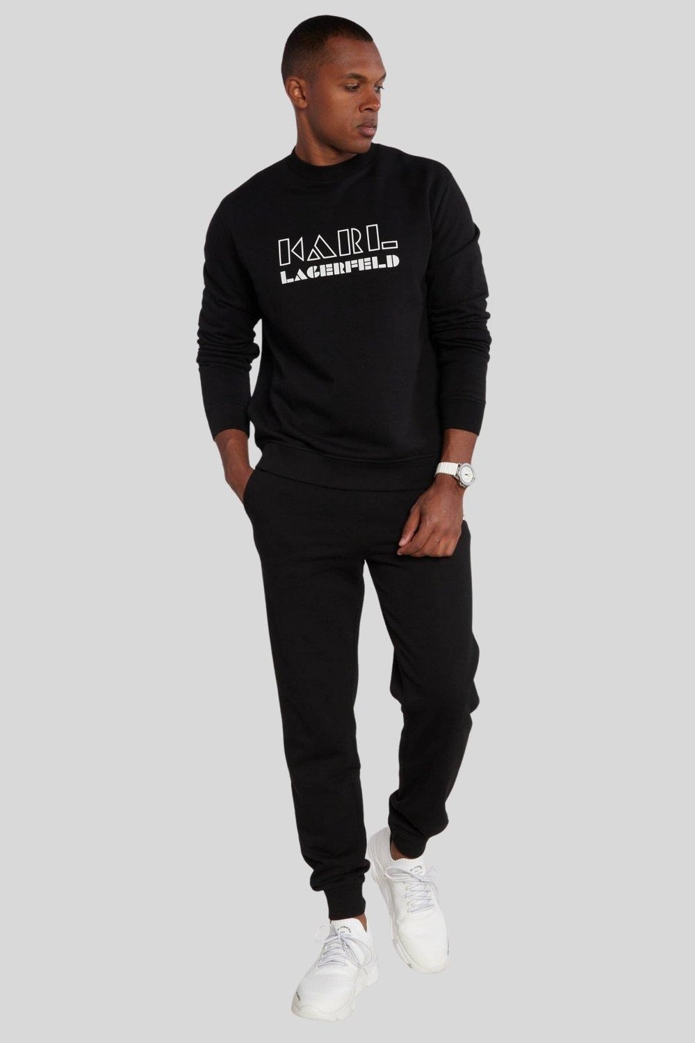 Karl Lagerfeld Erkek SweatShirt Siyah