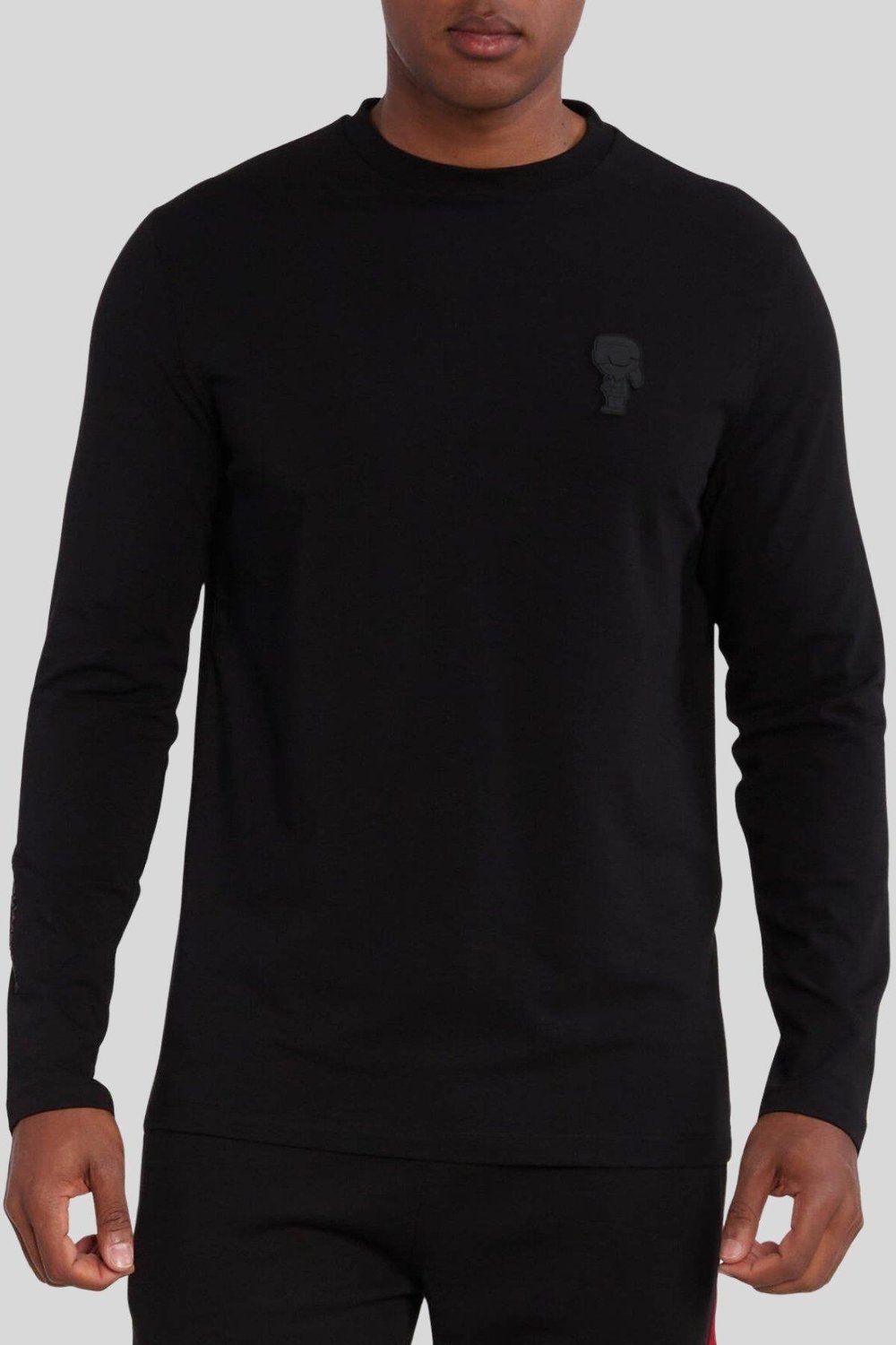 Karl Lagerfeld Erkek T-Shirt Siyah