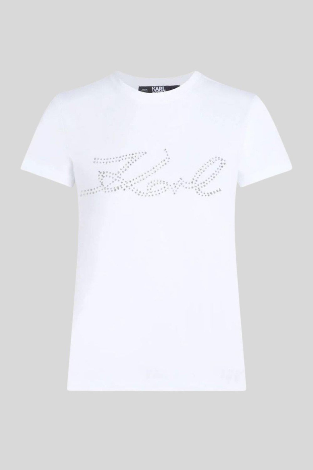 Karl Lagerfeld Kadın T-Shirt Beyaz