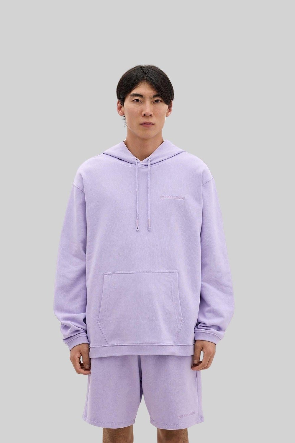 Les Benjamins Erkek  Kapüşonlu Sweatshirt Lila