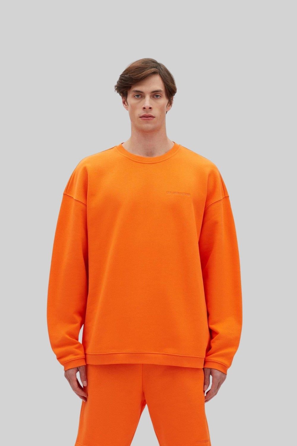 Les Benjamins Erkek  Sweatshirt Turuncu