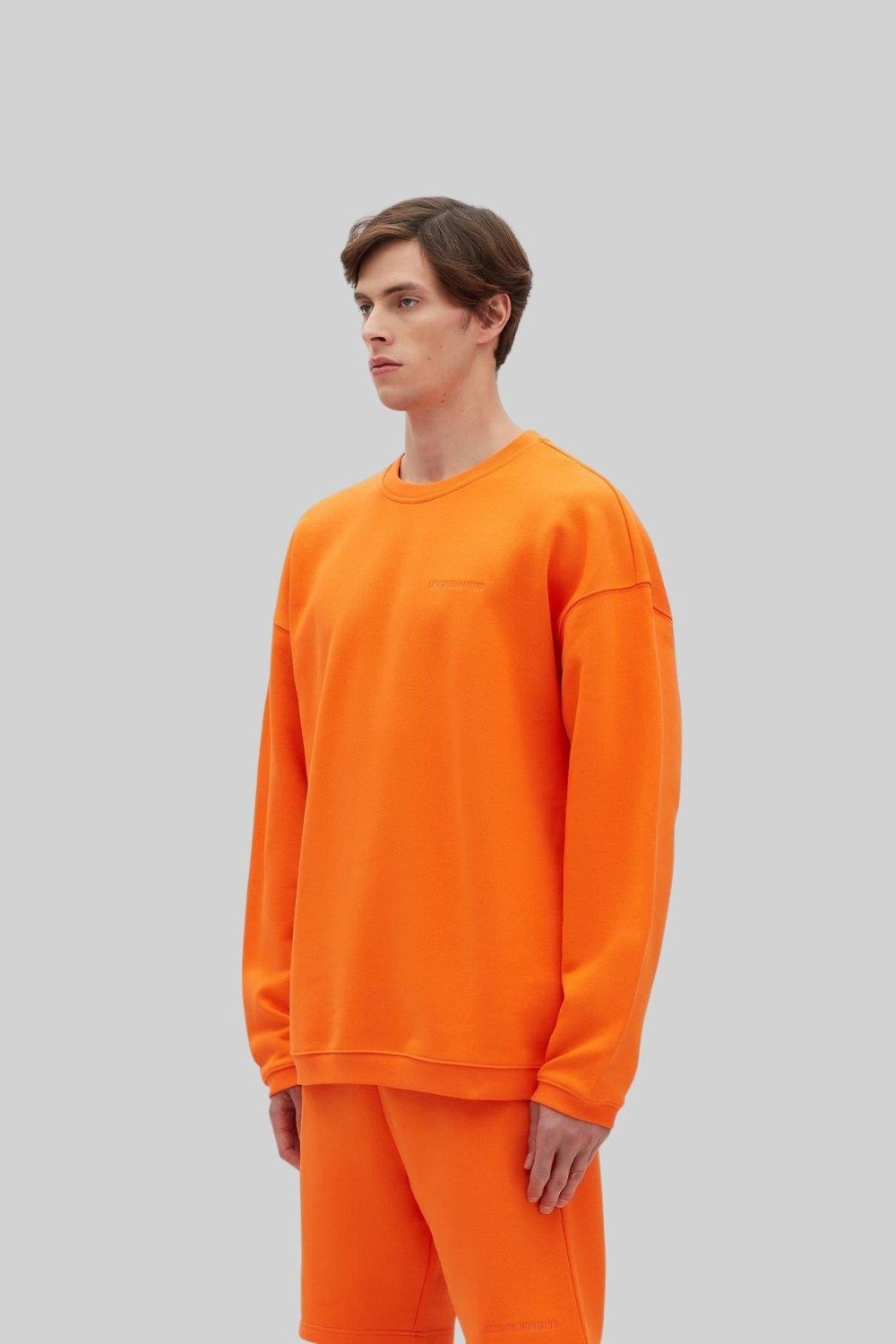 Les Benjamins Erkek  Sweatshirt Turuncu