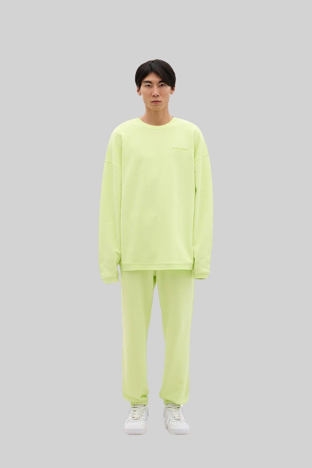 Les Benjamins Erkek Sweatshirt Yeşil